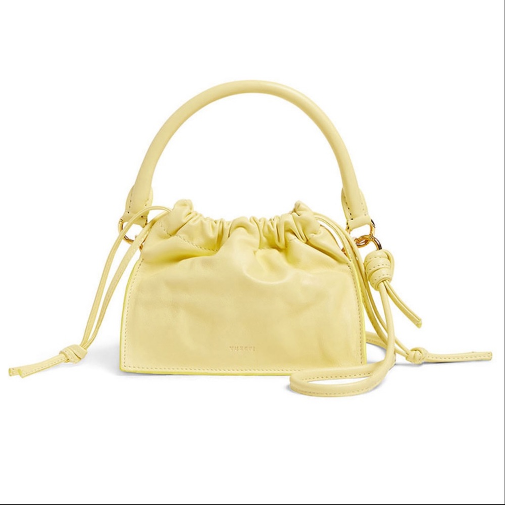 Yuzefi Mini Bom Bag in Lemon NWOT - Picture 3 of 16
